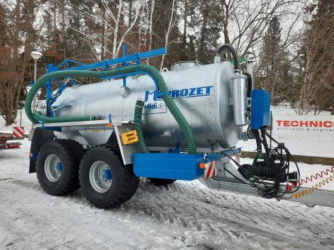 Cisterna 9 000 lt. tandem (obr. )